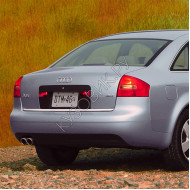 Бампер задний в цвет кузова Audi A6 C5 (2001-) рестайлинг