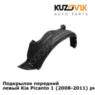 Подкрылок передний левый Kia Picanto 1 (2008-2011) рестайлинг KUZOVIK