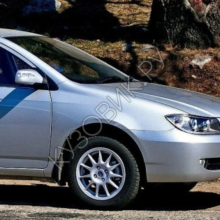 Крыло переднее правое в цвет кузова Lifan Solano 1 (2008-2014)