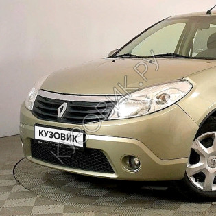 Бампер передний в цвет кузова Renault Sandero 1 (2009-2014)