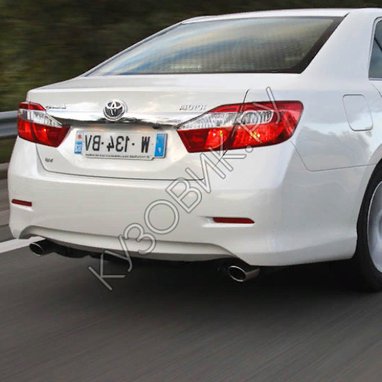 Бампер задний в цвет кузова Toyota Camry V50 (2011-2014) Бампер задний в цвет кузова Toyota Camry V50 (2011-2014)