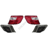 Фонари задние Тойота Камри Toyota Camry V50 (2011-) комплект 2 штуки левый и правый SAT высокое качество